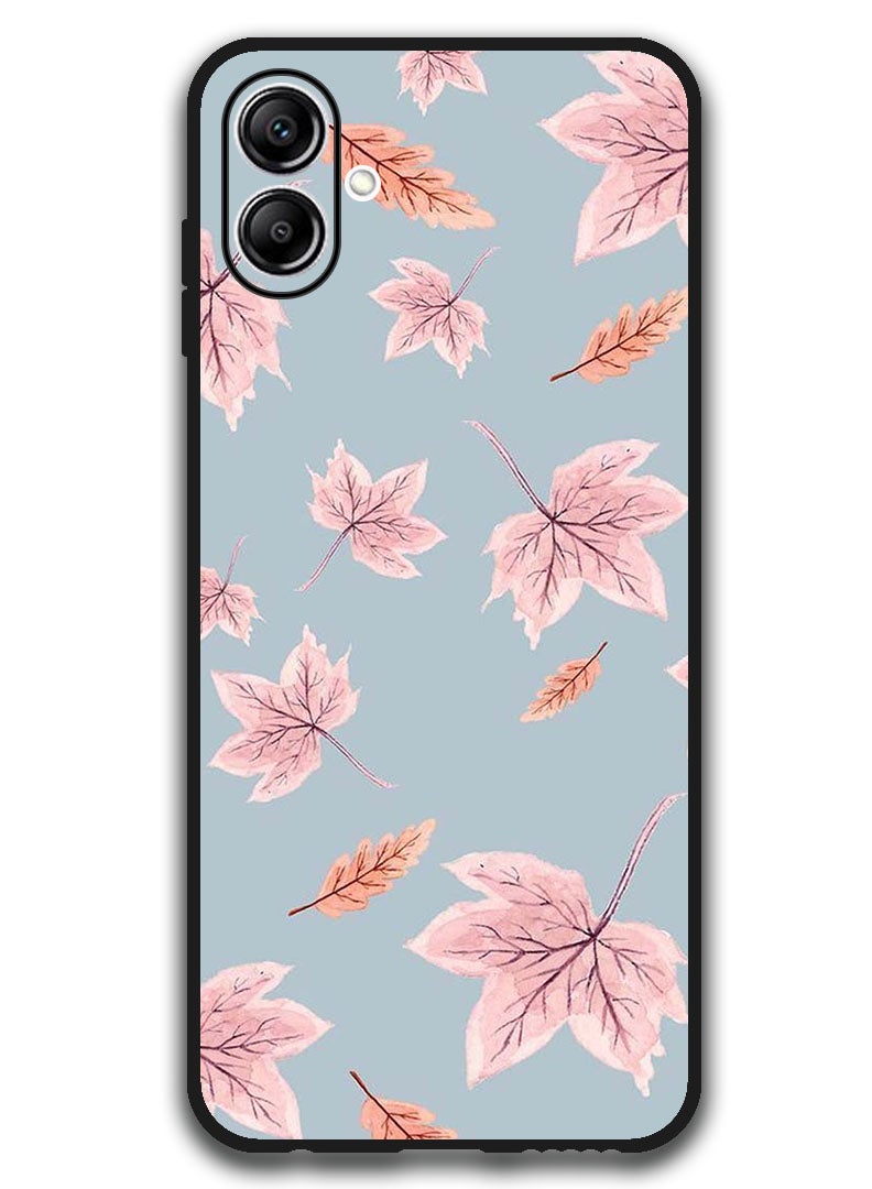 Theodor Case Compatible with Samsung Galaxy A07 6.7 Inch Protection Shockproof Bumper Cover Autum Leaves - Image 1